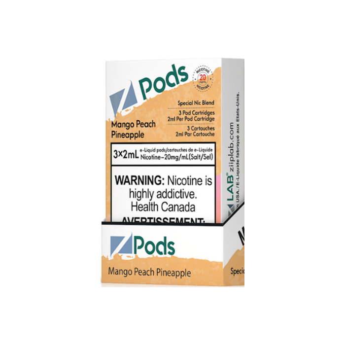 Z Pods - Mango Peach Pineapple