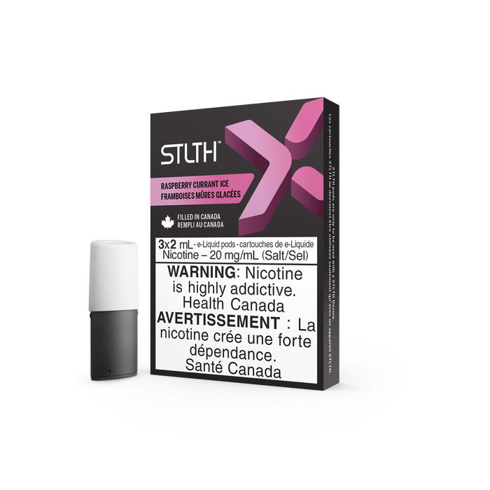 STLTH X Pod Pack - Raspberry Currant Ice